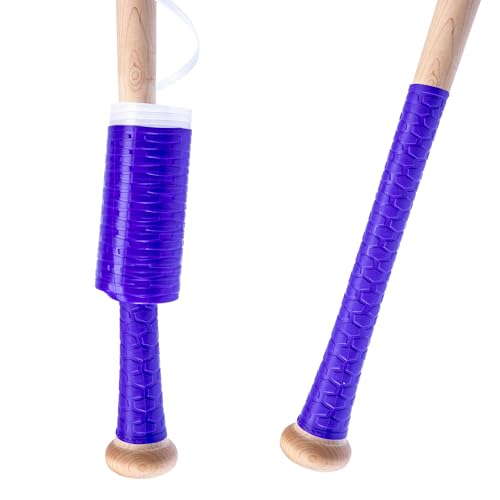 StickGrip® Hexagon Series - Advanced Baseball & Softball Bat Grip - Easy Installation, Durable HydroFlex 2.0 Polymer, Weather-Resistant, High-Performance Grip (11