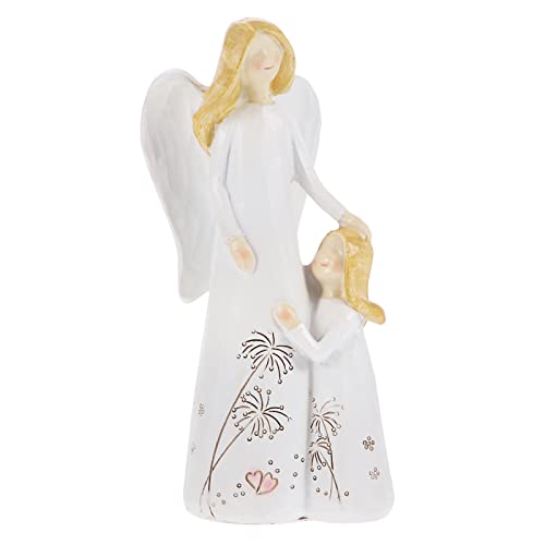 Figurine ange mère et fille WXKAGF en résine pour célébrer l'amour maternel