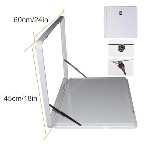 Bureau rabattable mural et table suspendue pour petit espace - 3