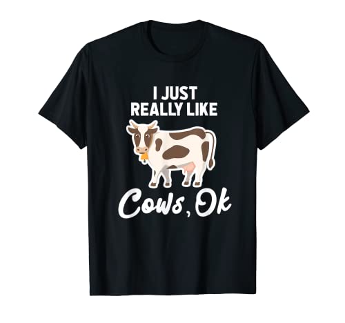 Me gusta mucho Cows Ok Cow Farmer Cow Lover Anime Kawaii Camiseta