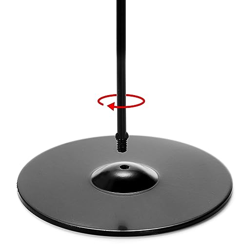 Tosnail 12 Pack 12" Tall Table Number Holders, 30 CM Place Card Holder Picture and Photo Display, Reserved Table Sign Stands for Centerpiece, Food Sign, Memo Note, Wedding Party Setting - Black by Tosnail - Image 4