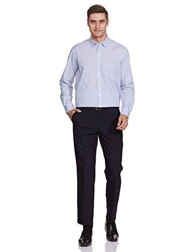 Image of Colorplus Men's Pure Cotton Print Pattern Tailored Fit Spread Collar Full Sleeve Casual Shirt