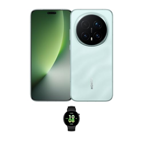 اونر ماجيك 8 برو 12GB RAM + 512GB ROM ثنائي شرائح الاتصال 5G حزمة مع اونر ماجيك فيت اكتيف - سماوي سماوي