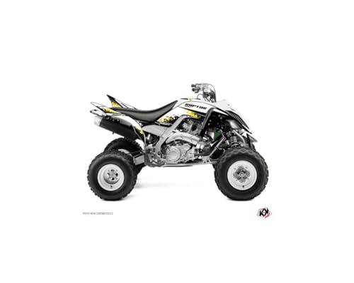 Kit Déco Quad Hangtown Yamaha 700 Raptor Jaune pour Sorties Tout-Terrain et Cross