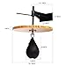 WYGVNR Adjustable Speed Bag Platform, Heavy-Duty Steel Frame, Thick Hardwood Board, with Speed Punching Bag Swivel and Boxing Bag for Boxing Training, Exercise, Fitness