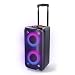 Produktbild Nedis Bluetooth-Party-Lautsprecher - max. Batteriespielzeit: 5 Std - 240 W - Tragegriff - Partylicht - Equalizer - Orange/Schwarz