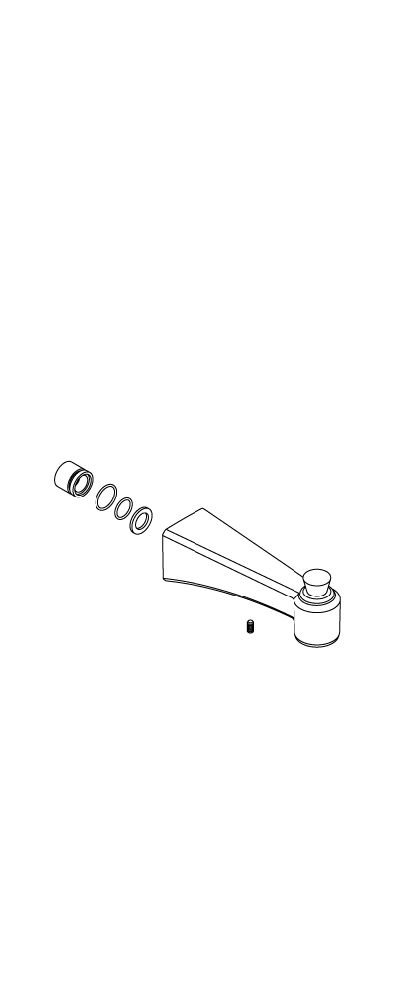 Kohler 1065334-CP - Suministros de reparación de accesorios de fontanería, cromo pulido