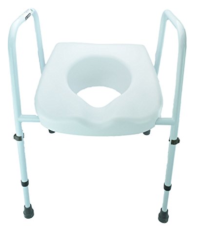 Mowbray Lite Raised Toilet Seat & Frame (Flat Packed)