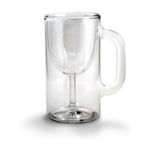Genuine Fred Weinstein Double-Walled Stemware Mug