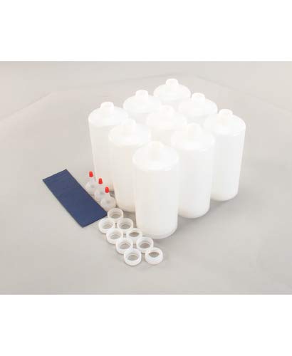PRINCE CASTLE 136-1 Dispenser Bottles, Case Of 9