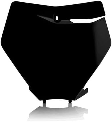 Acerbis Front Number Plate Black Compatible with KTM 125 SX/150 SX/250 SX 2019-2022/250 SX-F/250 XC/250 XC-F/300 XC/350 SX-F/350 XC-F/450 SX-F/450 XC-F/125 XC 2021-2022 - 2736270001