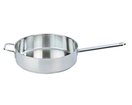 Demeyere Apollo Low Straight Sauté Pan 24 cm Frying Pan (Silver)