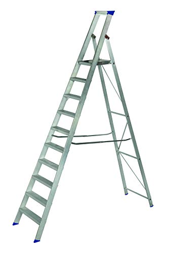 Werner MasterTrade Platform Stepladder 10 Tread 1 Werner MasterTrade Platform Stepladder 10 Tread