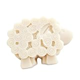 Goat Milk Baby Soap/bastile/Immortelle Soap and Body Inc. / handmade/sensitive skin/long lasting/baby shower gift/coconut-free/chamomile extract/lamb & pinguin shape / 3oz / goat milk