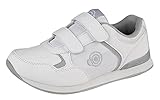Amado Macario, DEK T839 Lady Skipper Bowlingschuhe, weiß, 39 EU