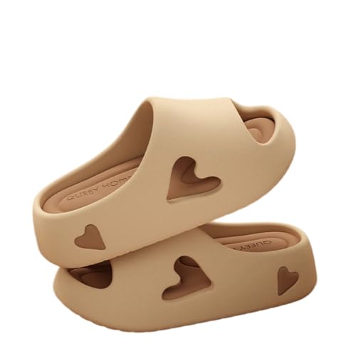 Cozy Shower Slippers Women Summer Thick Sole Anti-Slip Durable Versatile for Home, Bath and Outdoor Use