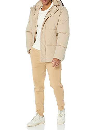 Image of Amazon Essentials Mens Mid-Length Hooded Puffer Coat (Available in Big & Tall)
