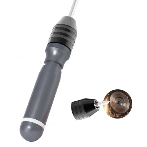 tungsten sharpener Tungsten Needle Holder for TIG Welding with Rotating Wire Clamp Secure Clamping Tool Max 6mm Diameter for Argon Arc Welding Electrode Grinding & Resharpening
