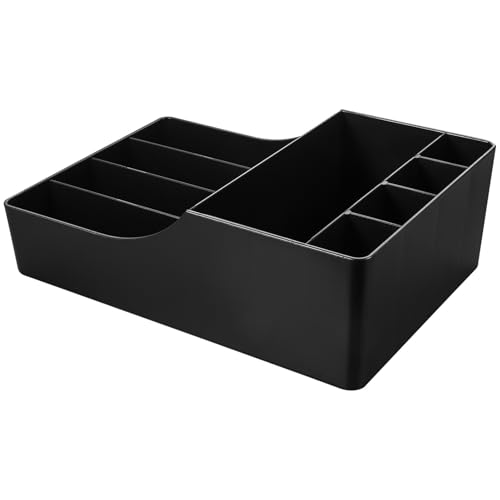 Abaodam コーヒーステーション用多機能製オーガナイザー カップ ストロー収納 仕切り付き バーやカフェ用紙コップ整理用品