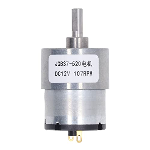 Moteur autobloquant à turbine CC 12V réversible assurant la sécurité de position