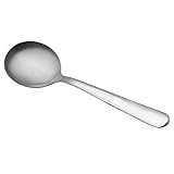 (Set of 72) Grosseto Bouillon Spoons, 6-Inch 18/0 Stainless Steel Round Bowl Soup Spoons for...