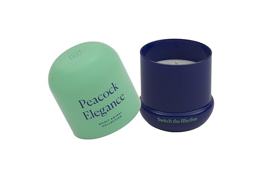 OJO Vela perfumada Peacock Elegance – Vela en tarro de 7.8...