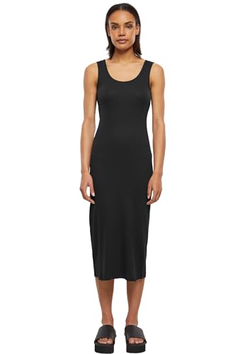 Descubre el vestido largo negro perfecto para ti. Confeccionado en algodón duradero y un ajuste normal que te sienta genial. Un básico elegante y cómodo para todas tus ocasiones.
