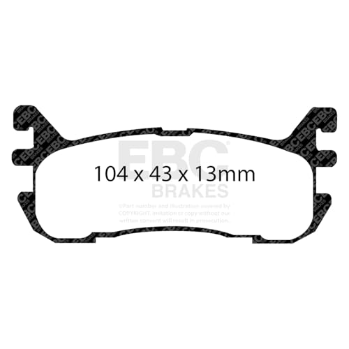 Image of EBC Brakes - Greenstuff 2K Pads (DP21003)