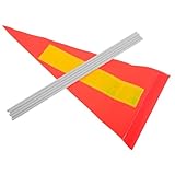 Mécanisme d'alerte : agit comme un signal d'avertissement, avertissant usagers route et de véhicules pour enfants, fournitures de vélo, drapeau de vélo d'été