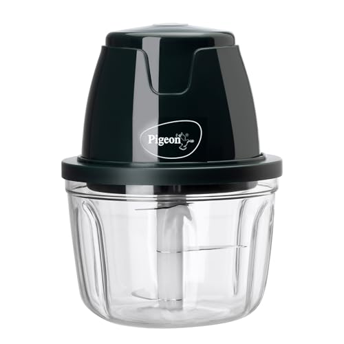 Pigeon Zoom Electric Chopper 350 ml, Portable with 3 Stainless St...