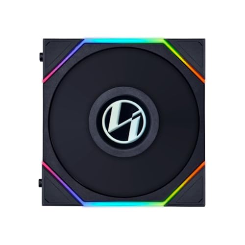 Amazon | LIANLI ケースファン UNI FAN TL LCD 120 BK 3pack 1.6インチ