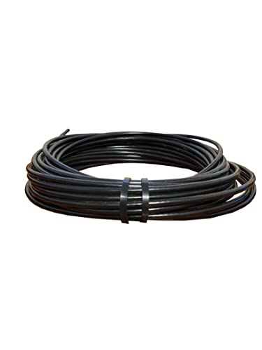 Black Vinyl Coated Steel Aircraft Cable 1/8