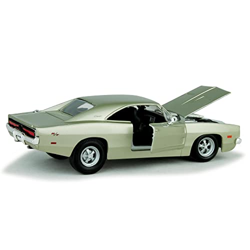 Modelo a escala Maisto Dodge Charger R/T 1969 plata 1:25 miniatura 5