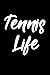 Produktbild Tennis Life: Blank Lined Journal College Rule Script Black White
