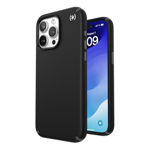 Image of Speck iPhone 15 Pro Max Case - Drop Protection - Scratch Resistant, Soft Touch, 6.7 Inch Phone Case - Presidio2 Pro Black /Slate Grey /White