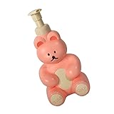 Design adorable : le flacon pompe en mousse est conçu dans une forme d'ours irrésistiblement mignonne, ce qui en fait non seulement un article fonctionnel mais également une charmante pièce de décoration pour votre salle de bain ou votre cuisine. Son esthétique fantaisiste apporte une touche ludique qui améliore votre espace tout en captivant les adultes et les enfants, invitant le plaisir dans les routines de lavage.