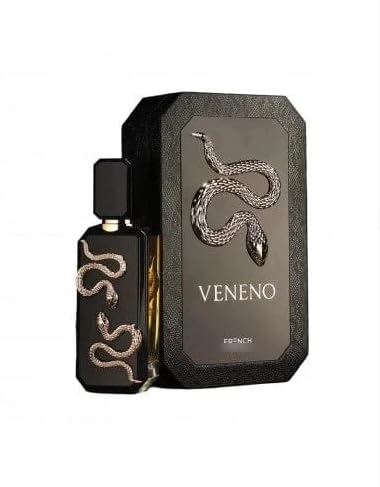 Veneno Negro Eau de Parfum 100 ml Unisex – Perfume Dulce Especiado con Tabaco, Canela y Vainilla – Fragancia Intensa, Ahumada y de Larga Duración