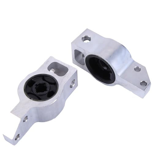 JAWSEU 2PCS Querlenkerbuchse 3C0199231A Kompatibel für Q3 8UB 8UG Passat 3C2 362 Passat CC 357 Tiguan 5N,Langlebige Gummi-Metall-Vorderachsbuchse