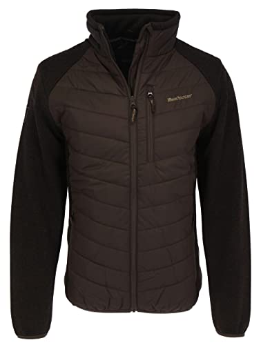 Deerhunter Moor Padded Jacket W. Strick - Brown-Blatt