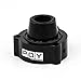 PQY Blow Off Valve Sound Spacer Compatible with VW AUDI - TSI FSI TFSI MK5 GTI B7 2.0T Diverter DV Black