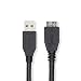 Produktbild Nedis USB-Kabel | USB 3.2 Gen 1 | USB-A Stecker | USB Micro-B Stecker | 5 Gbps | Vernickelt | 0.50 m | rund | PVC | Blau | Plastikbeutel