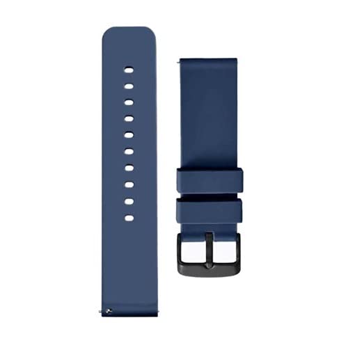 A3sprime Universal Watch Strap Suitable for All 20mm Smartwatch - Material Type- Soft Silicone - Pack of 1 Strap Size: 20MM - Blue (B0BPK1W81G) Amazon Price History, Amazon Price Tracker