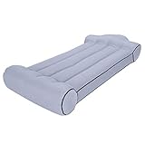Aufblasbares Sofa Aufblasbare Garten Sofa Betten Liegen Schlafsack Outdoor Hinterhof Patio Möbel Luftsitze Bett Garten Schwimmbad Liege Grey