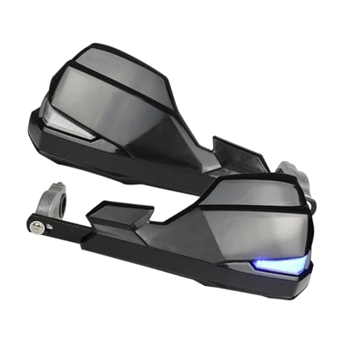 Garde guidon protège mains moto avec LED pour protéger du froid et des chocs sur la route