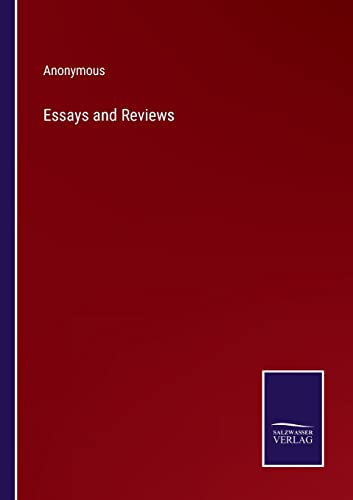 Essays and Reviews