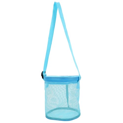 ERINGOGO Beach Bag Mesh Bucket Boys and Girls Beach Bag for Sand Toys Organizer