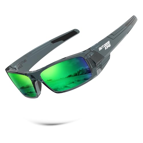 Image of Polarized Sport Sunglasses-for-Men Sun-Glasses: Mens Wrap Sunglasses for Fishing Cycling Running UV400 Protection
