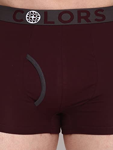 Image of RUPA FRONTLINE Colors Men's Front Open Athlefit Mini Trunks | Soft-Touch Cotton Stretch | Snug Fit | Breathable Fabric | Supporter Brief | Pack of 1