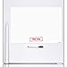 CKB LTD Blank A3 Magnetic Tableau Frigo Mémo Magnétique Conseil Réfrigérateur Magnétique avec Un marqueur Conseil - Mémo Drywipe Tableau Blanc Cuisine Notice Board Grande A3