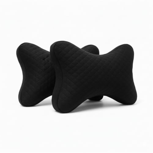 Image of Car Neck Rest Pillow | Ultrasoft Pillow for Comfortable Car Rides |Headrest Pillow - Pack of 2 | Memory Foam| Best for Long & Short Travel |Memory Foam Car Seat Head Rest Pillow for Neck